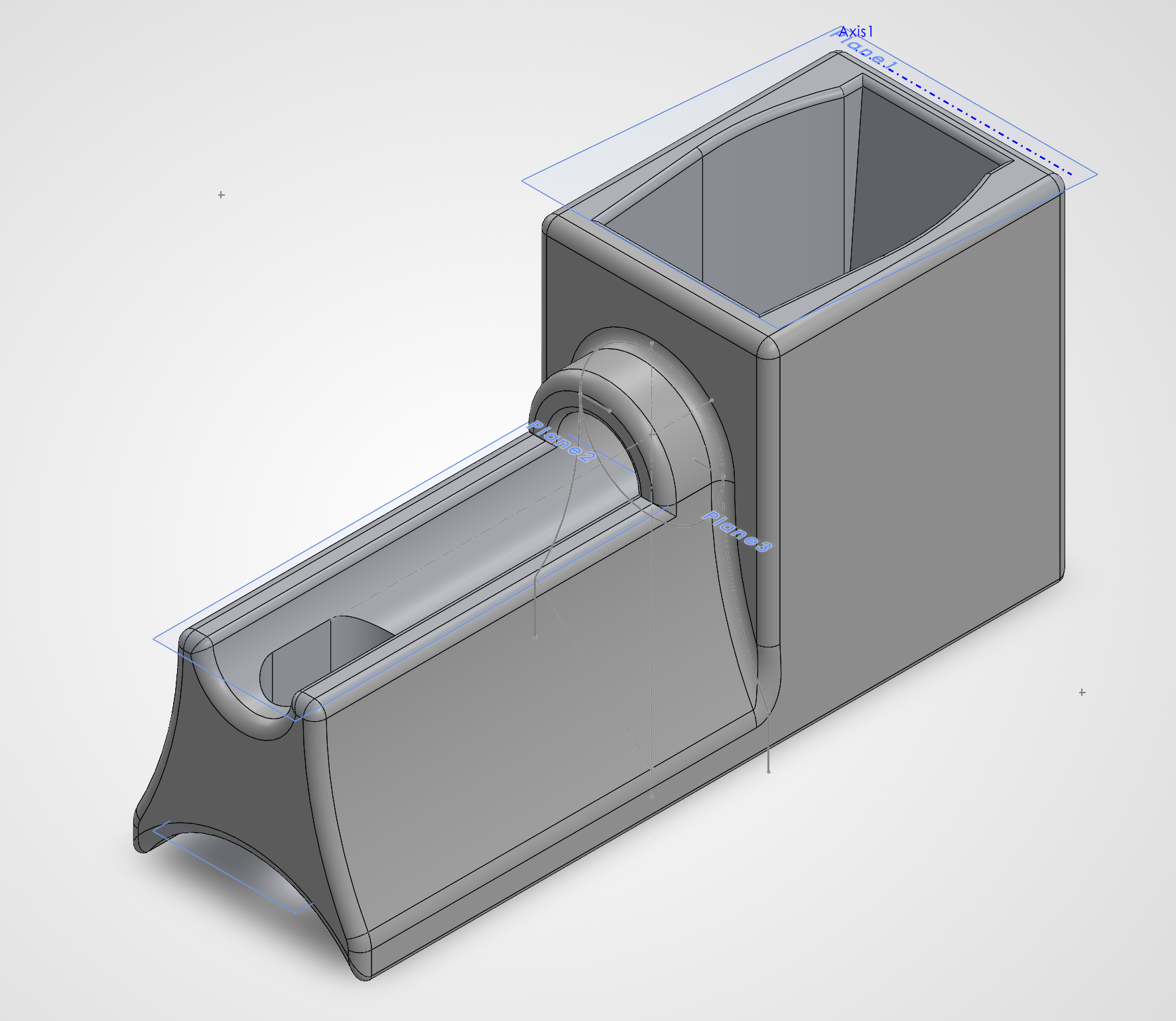 The lock mount I designed